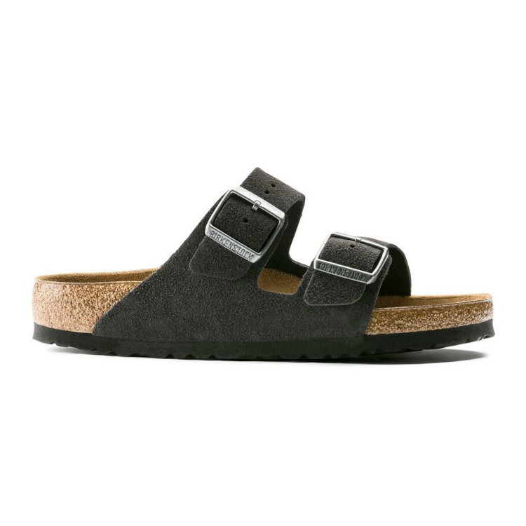Birkenstock Arizona SFB Suede Sandal | Velvet Grey | Reg Width - Men’s (0552321) - Image 4